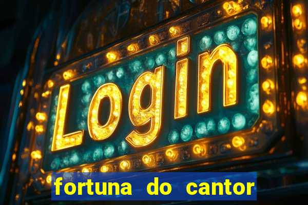 fortuna do cantor sorocaba 2023